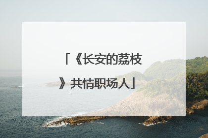 《长安的荔枝》共情职场人