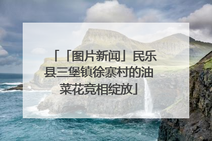 「图片新闻」民乐县三堡镇徐寨村的油菜花竞相绽放