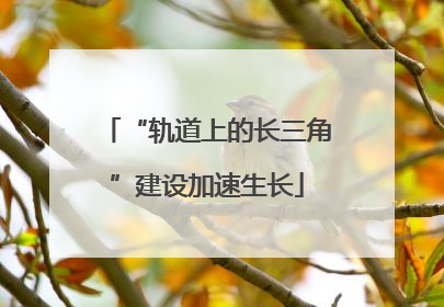 “轨道上的长三角”建设加速生长