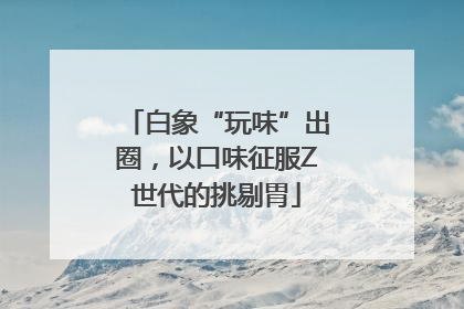 白象“玩味”出圈，以口味征服Z世代的挑剔胃