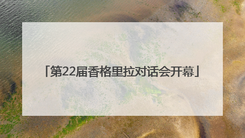 第22届香格里拉对话会开幕