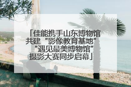 佳能携手山东博物馆共建“影像教育基地” “遇见最美博物馆”摄影大赛同步启幕
