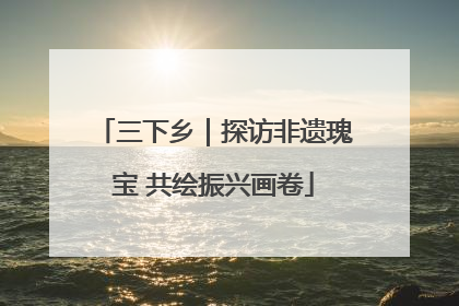 三下乡｜探访非遗瑰宝 共绘振兴画卷