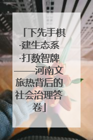 下先手棋·建生态系·打数智牌——河南文旅热背后的社会治理答卷