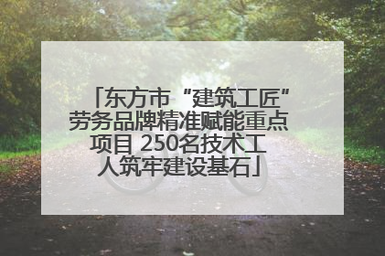 东方市“建筑工匠”劳务品牌精准赋能重点项目 250名技术工人筑牢建设基石