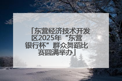 东营经济技术开发区2025年“东营银行杯”群众舞蹈比赛圆满举办
