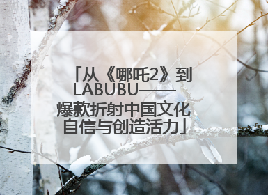 从《哪吒2》到LABUBU——爆款折射中国文化自信与创造活力