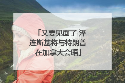 又要见面了 泽连斯基将与特朗普在加拿大会晤