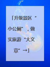 升级景区“小公厕”，做实旅游“大文章”→
