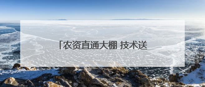 农资直通大棚 技术送到地头——岱岳区供销社以“服务下沉”打通服务“三农”最后一公里