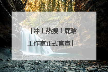 冲上热搜！鹿晗工作室正式官宣