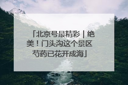 北京号最精彩｜绝美！门头沟这个景区芍药已花开成海