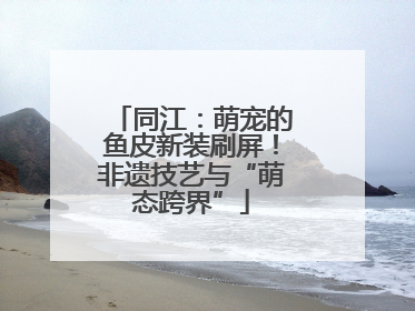 同江：萌宠的鱼皮新装刷屏！非遗技艺与“萌态跨界”