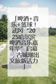 啤酒+音乐+篮球！武冈“2025哈尔滨啤酒音乐嘉年华”启幕，古城潮出文旅新活力