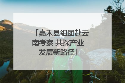 嘉禾县组团赴云南考察 共探产业发展新路径