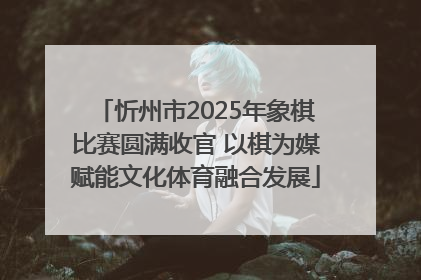 忻州市2025年象棋比赛圆满收官 以棋为媒赋能文化体育融合发展