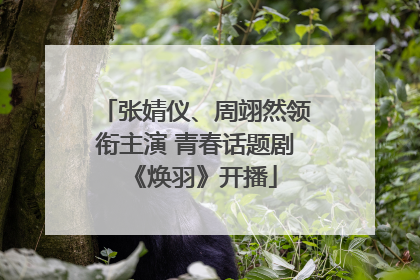 张婧仪、周翊然领衔主演 青春话题剧《焕羽》开播