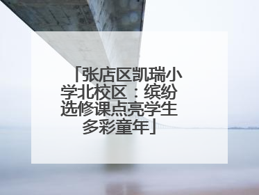 张店区凯瑞小学北校区：缤纷选修课点亮学生多彩童年