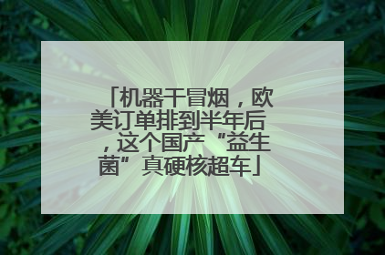 机器干冒烟，欧美订单排到半年后，这个国产“益生菌”真硬核超车