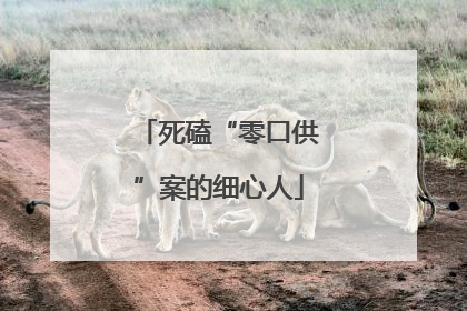 死磕“零口供”案的细心人