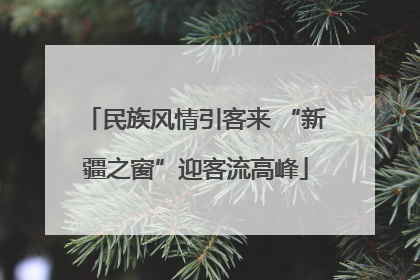 民族风情引客来 “新疆之窗”迎客流高峰