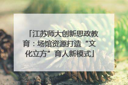 江苏师大创新思政教育：场馆资源打造“文化立方”育人新模式