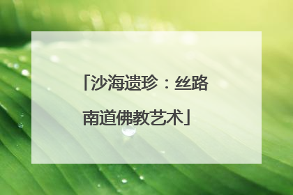 沙海遗珍：丝路南道佛教艺术