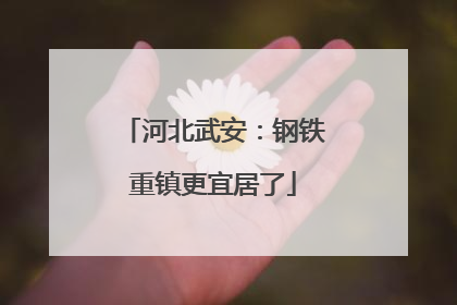 河北武安：钢铁重镇更宜居了
