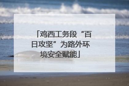 鸡西工务段“百日攻坚”为路外环境安全赋能