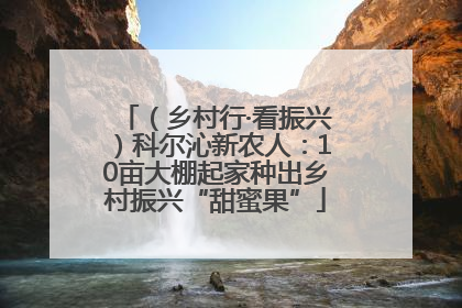 （乡村行·看振兴）科尔沁新农人：10亩大棚起家种出乡村振兴“甜蜜果”